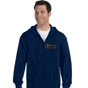Sold_Out_Shirts Zippered Hoodies, Unisex / Small / Navy Giga Watts Garage