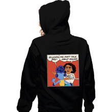 Load image into Gallery viewer, Daily_Deal_Shirts Zippered Hoodies, Unisex / Small / Black Silenzio Slap
