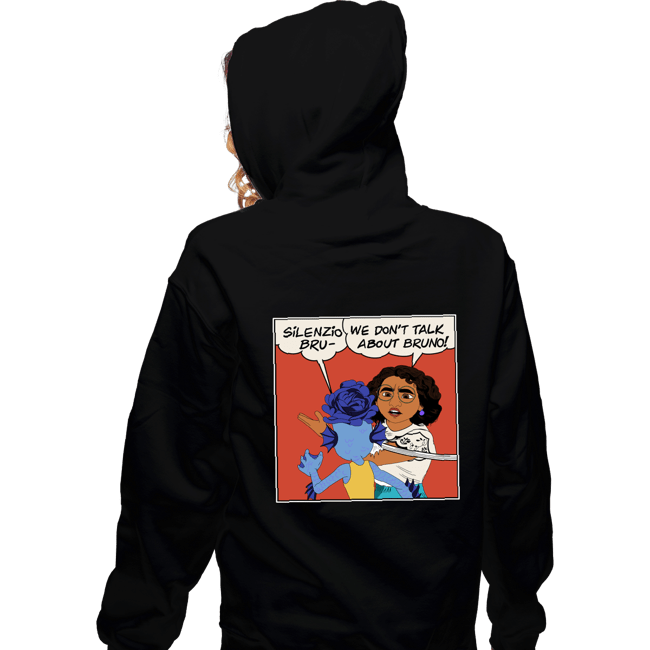 Daily_Deal_Shirts Zippered Hoodies, Unisex / Small / Black Silenzio Slap