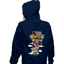 Load image into Gallery viewer, Shirts Zippered Hoodies, Unisex / Small / Navy Excelsior!
