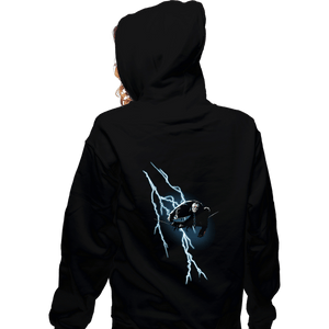 Daily_Deal_Shirts Zippered Hoodies, Unisex / Small / Black The Dark Slasher