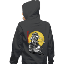 Load image into Gallery viewer, Daily_Deal_Shirts Zippered Hoodies, Unisex / Small / Dark Heather Samurai Jack
