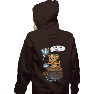 Shirts Pullover Hoodies, Unisex / Small / Dark Chocolate Linkitty