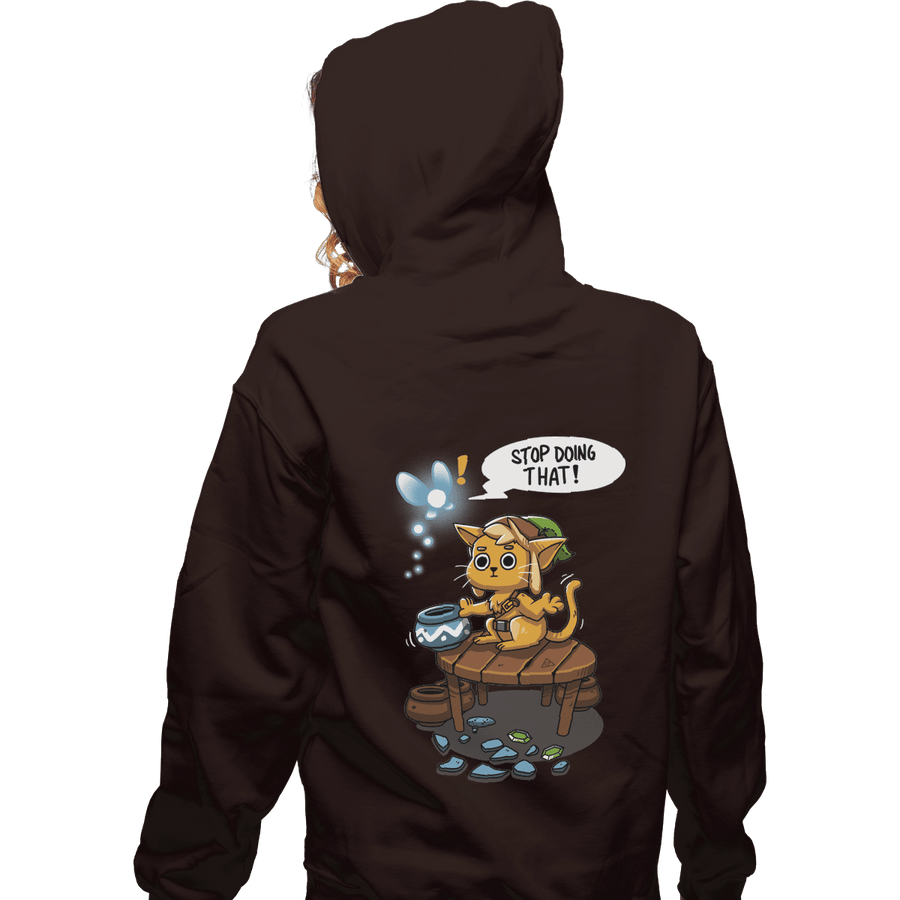 Shirts Pullover Hoodies, Unisex / Small / Dark Chocolate Linkitty