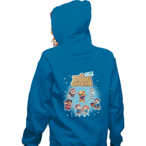 Shirts Pullover Hoodies, Unisex / Small / Sapphire Cooking Crossing