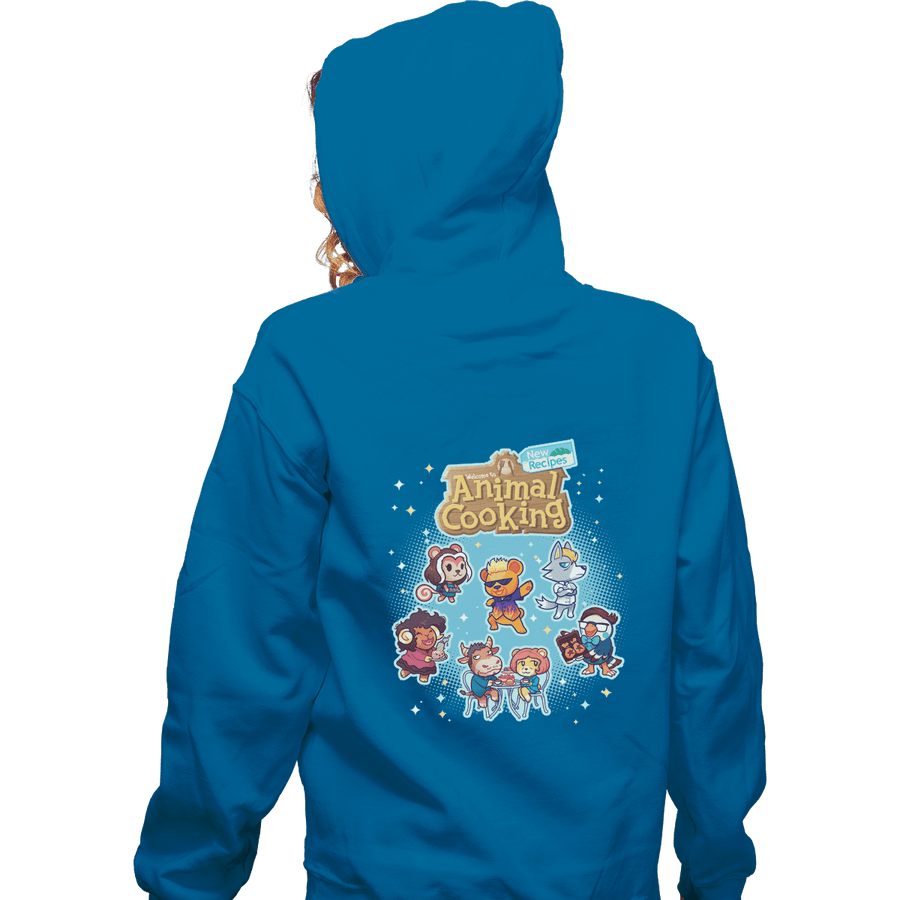 Shirts Pullover Hoodies, Unisex / Small / Sapphire Cooking Crossing