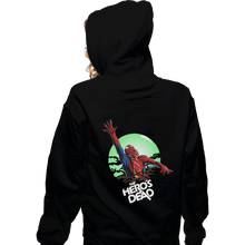 Load image into Gallery viewer, Shirts Pullover Hoodies, Unisex / Small / Black The Hero&#39;s Dead
