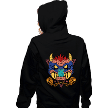 Load image into Gallery viewer, Daily_Deal_Shirts Zippered Hoodies, Unisex / Small / Black Unchained
