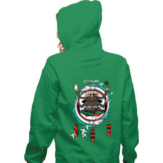 Shirts Zippered Hoodies, Unisex / Small / Irish Green Bathhouse Crest
