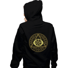 Load image into Gallery viewer, Secret_Shirts Zippered Hoodies, Unisex / Small / Black Supreme
