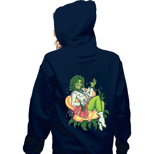 Daily_Deal_Shirts Zippered Hoodies, Unisex / Small / Navy Do You Love Me?