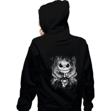 Load image into Gallery viewer, Shirts Zippered Hoodies, Unisex / Small / Black Jack Splatter
