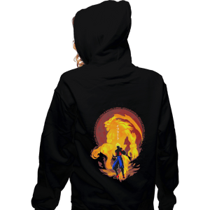 Shirts Zippered Hoodies, Unisex / Small / Black Hellfire