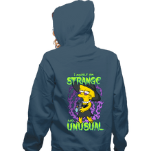 Load image into Gallery viewer, Daily_Deal_Shirts Zippered Hoodies, Unisex / Small / Indigo Blue Lydia Simpson
