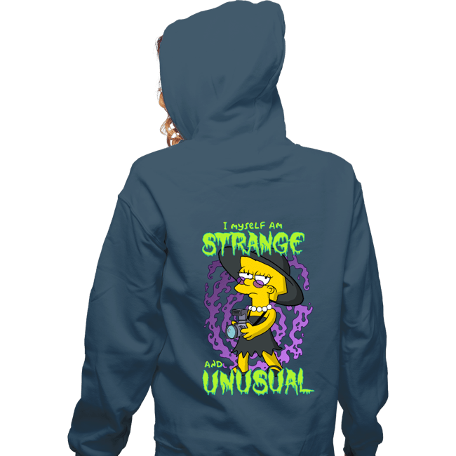 Daily_Deal_Shirts Zippered Hoodies, Unisex / Small / Indigo Blue Lydia Simpson