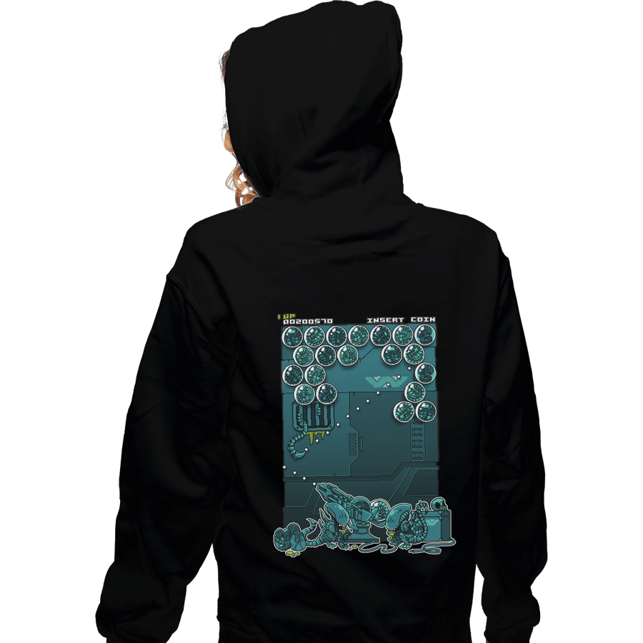 Shirts Pullover Hoodies, Unisex / Small / Black Alien Bobble