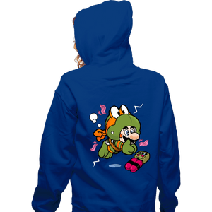 Shirts Zippered Hoodies, Unisex / Small / Royal Blue Super Mikey Suit