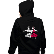 Load image into Gallery viewer, Daily_Deal_Shirts Zippered Hoodies, Unisex / Small / Black Perfect Fiction
