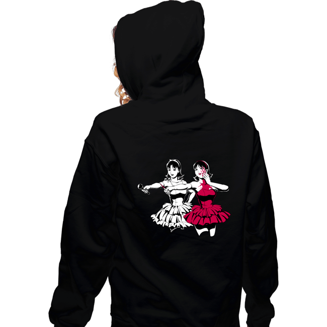Daily_Deal_Shirts Zippered Hoodies, Unisex / Small / Black Perfect Fiction