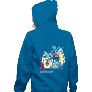 Shirts Zippered Hoodies, Unisex / Small / Royal Blue Trainer Neptune