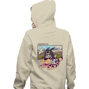 Shirts Zippered Hoodies, Unisex / Small / White Shonen Neighbors