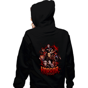 Shirts Zippered Hoodies, Unisex / Small / Black The Horror Legends