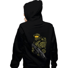 Load image into Gallery viewer, Shirts Zippered Hoodies, Unisex / Small / Black Master Chief
