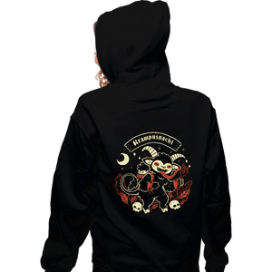 Daily_Deal_Shirts Zippered Hoodies, Unisex / Small / Black Krampusnacht