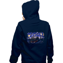 Load image into Gallery viewer, Daily_Deal_Shirts Zippered Hoodies, Unisex / Small / Navy Starry Canyon
