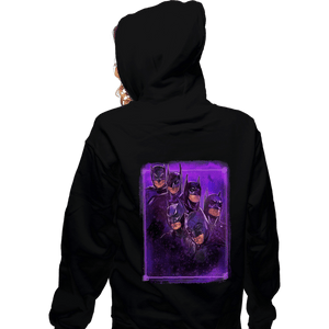 Shirts Zippered Hoodies, Unisex / Small / Black Batmen