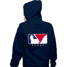 Load image into Gallery viewer, Secret_Shirts Zippered Hoodies, Unisex / Small / Navy Sugar League
