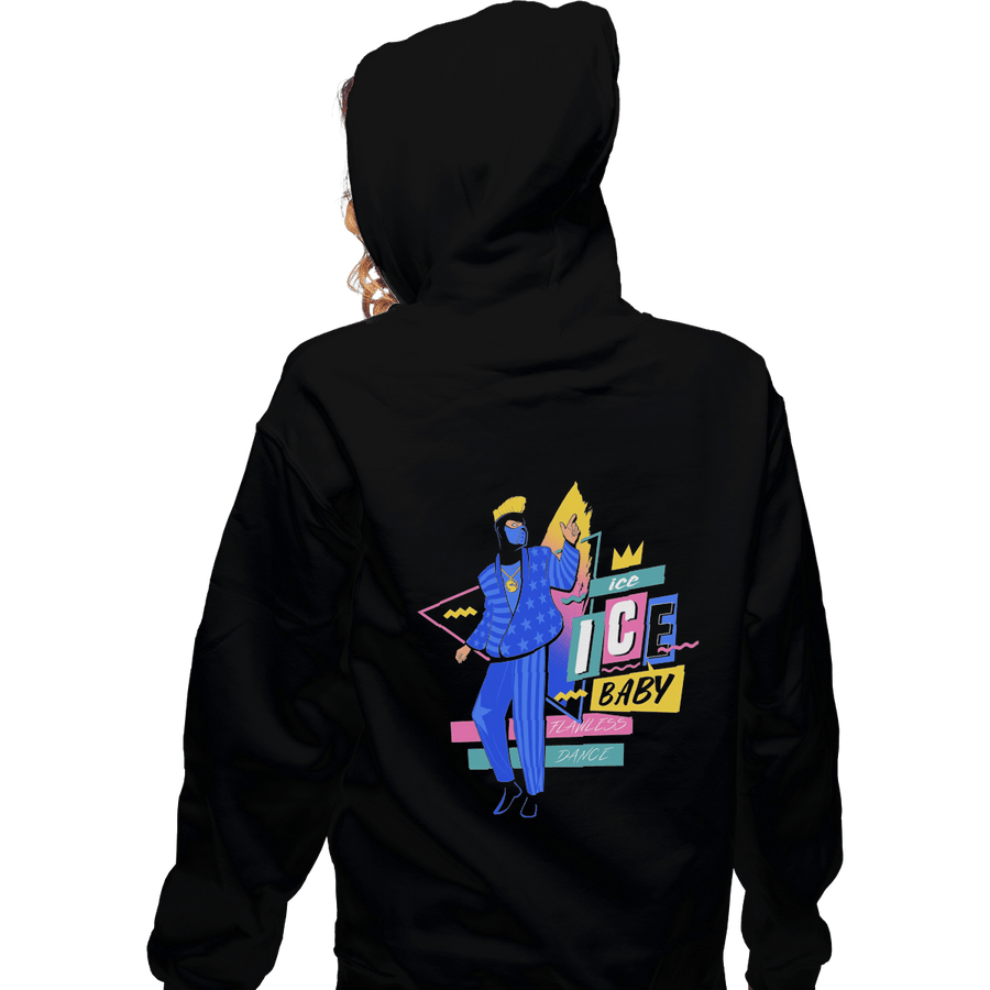 Shirts Zippered Hoodies, Unisex / Small / Black Ice Ice Baby