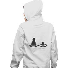 Load image into Gallery viewer, Shirts Zippered Hoodies, Unisex / Small / White Infinity
