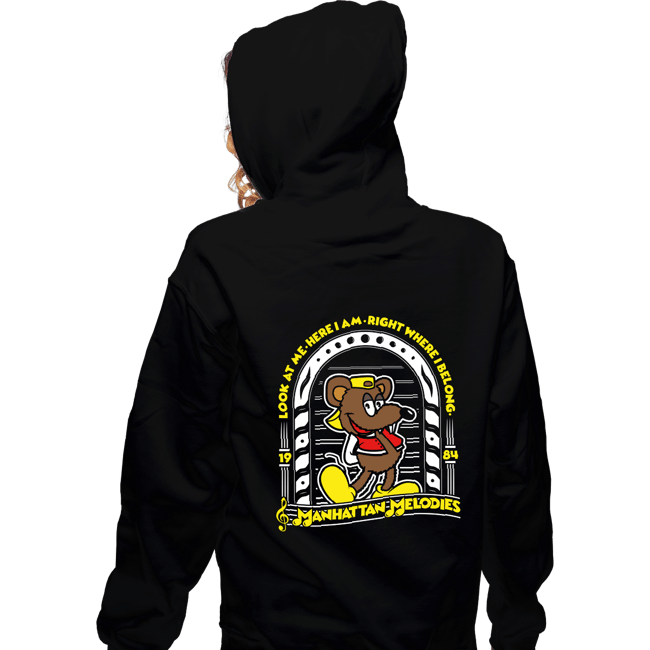 Shirts Zippered Hoodies, Unisex / Small / Black Rizzo Melodies