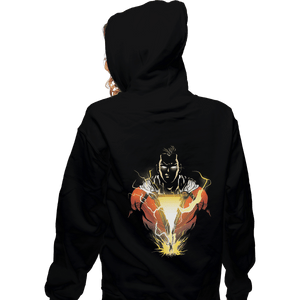 Shirts Zippered Hoodies, Unisex / Small / Black S H A Z A M