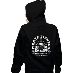 Shirts Zippered Hoodies, Unisex / Small / Black Pirate Fitness