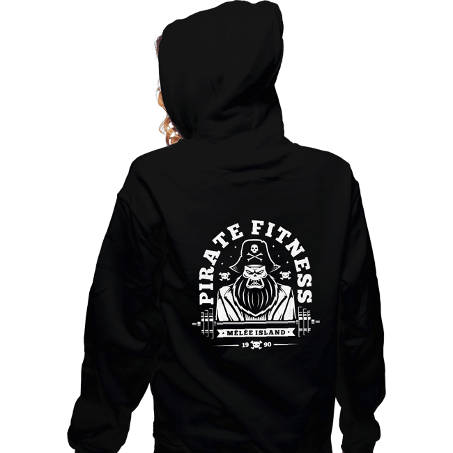 Shirts Zippered Hoodies, Unisex / Small / Black Pirate Fitness