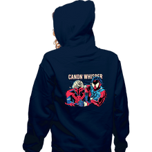 Load image into Gallery viewer, Daily_Deal_Shirts Zippered Hoodies, Unisex / Small / Navy Canon Whisper
