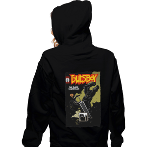 Shirts Zippered Hoodies, Unisex / Small / Black Gutsboy