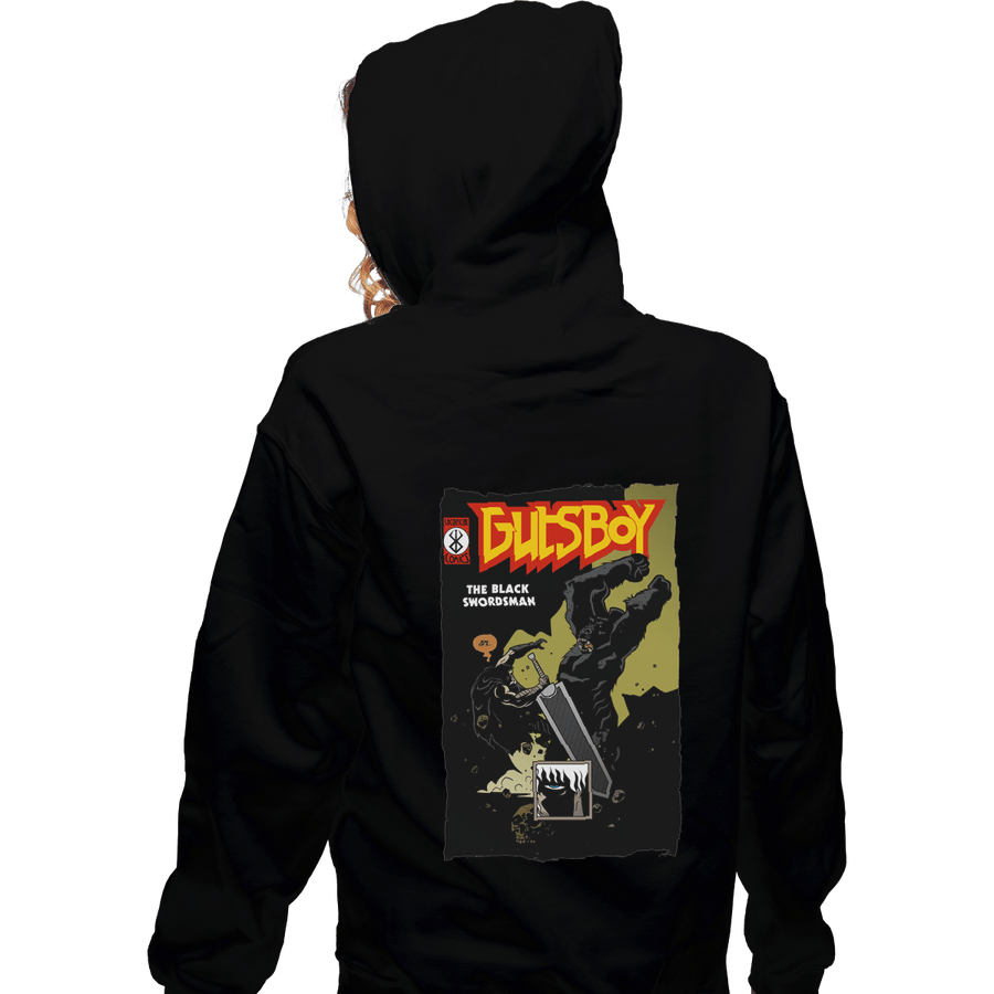 Shirts Zippered Hoodies, Unisex / Small / Black Gutsboy