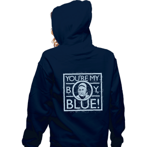 Shirts Zippered Hoodies, Unisex / Small / Navy Blue
