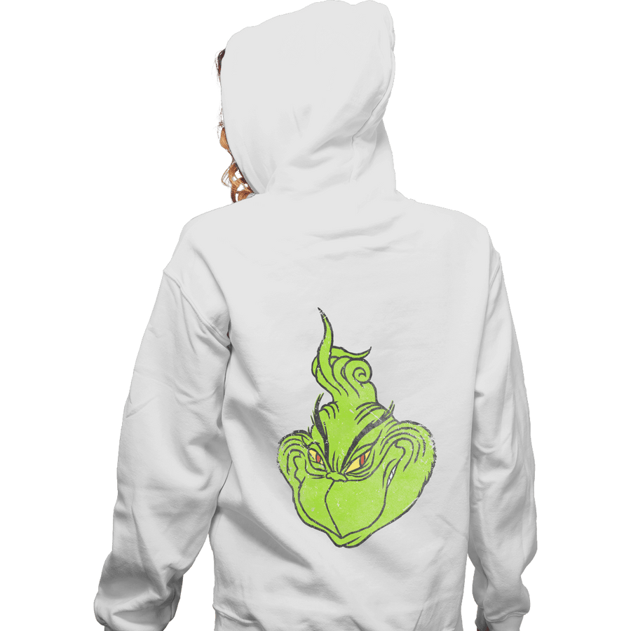 Shirts Zippered Hoodies, Unisex / Small / White FU Grinch