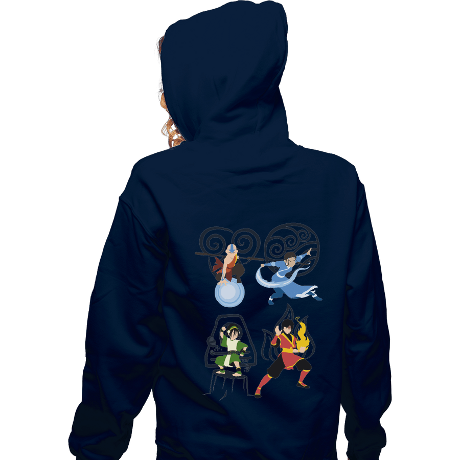 Shirts Pullover Hoodies, Unisex / Small / Navy Avatar Elements