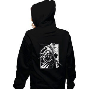 Shirts Zippered Hoodies, Unisex / Small / Black The Man In The Black Cape