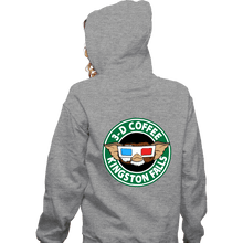 Load image into Gallery viewer, Secret_Shirts Zippered Hoodies, Unisex / Small / Sports Grey Kingston Falls 3D Coffee
