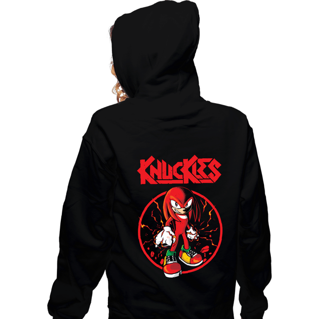 Daily_Deal_Shirts Zippered Hoodies, Unisex / Small / Black Knucklehead