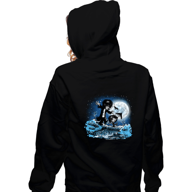 Daily_Deal_Shirts Zippered Hoodies, Unisex / Small / Black Dream And Death