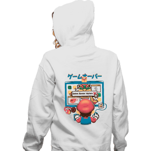 Daily_Deal_Shirts Zippered Hoodies, Unisex / Small / White Delete History
