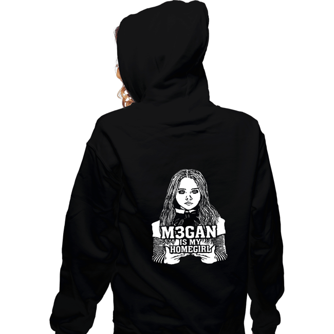 Secret_Shirts Zippered Hoodies, Unisex / Small / Black M3gan is my Homegirl