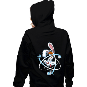 Daily_Deal_Shirts Zippered Hoodies, Unisex / Small / Black Cartoon Science